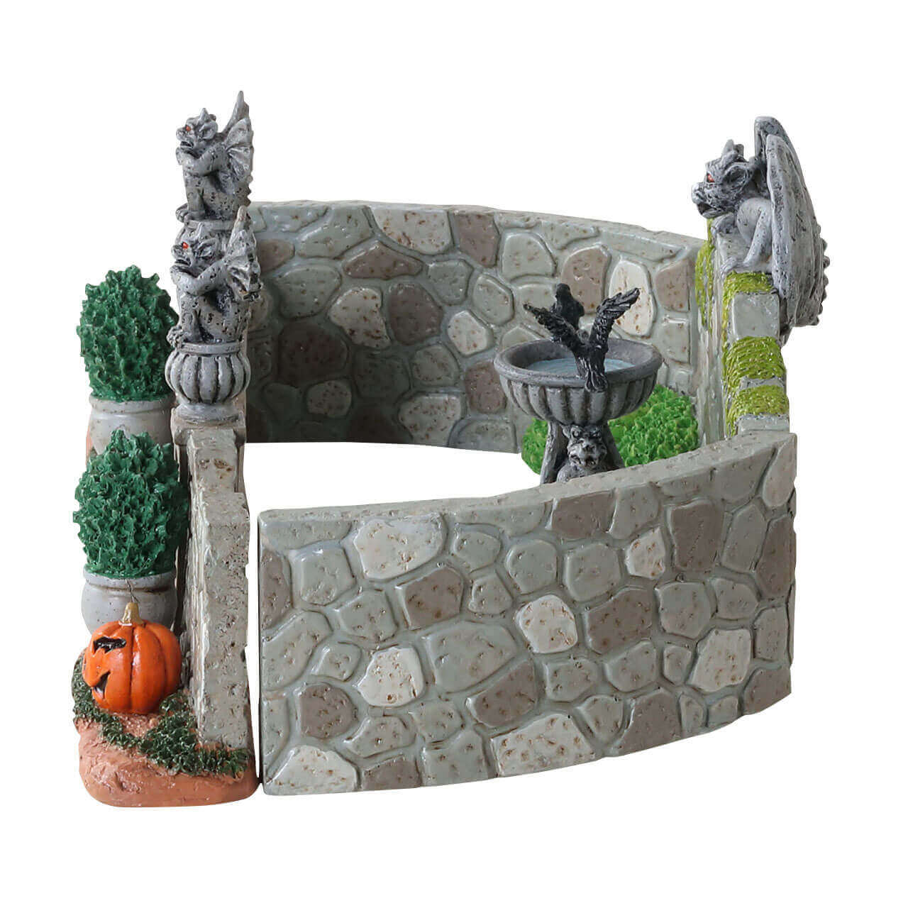 LEMAX Grey Gargoyle Gardens, set of 6 #83350